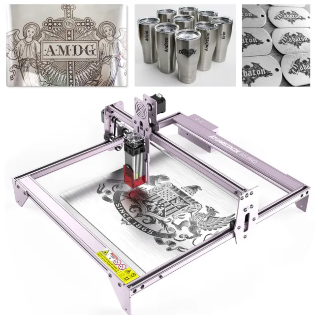 ATOMSTACK A5 PRO 40W Laser Engraver Cutter CNC Engraving Cutting Machine Printer