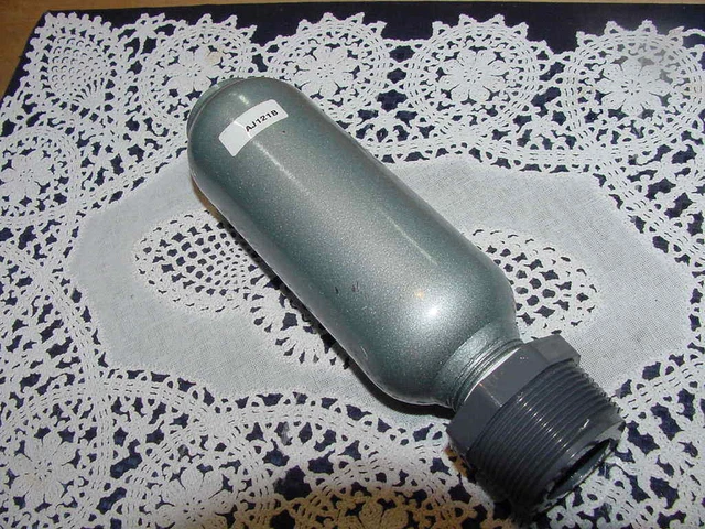 Gast AJ121B, Muffler Assembly, REGENAIR Silencer, for R1 & R2, 1 Inch NPT, Used!