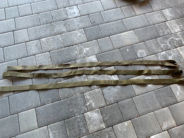LT cinghia di sollevamento cinghia di trasporto esercito tedesco cintura ad anello cintura di supporto LT cinghia di sollevamento cinghia di trasporto esercito tedesco cintura ad anello cintura di supporto