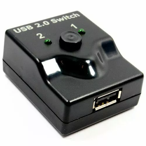 Newlink USB 2.0 Handschalter Wahlschalter 2-Wege 3