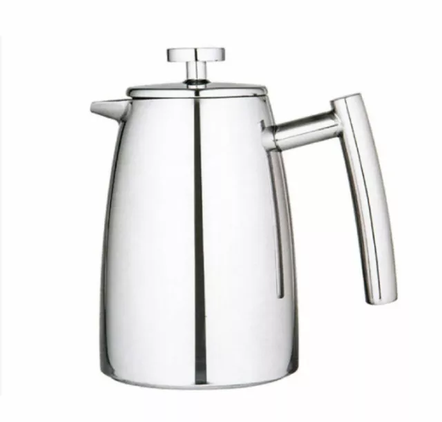 NEW AVANTI 6 CUP MODENA INSULATED COFFEE PLUNGER 800ml French Press Stainless