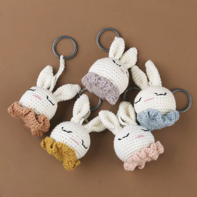 Rabbit Keys Chain Backpack Pendant for Birthday Christmas Party