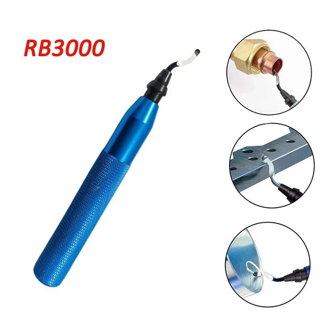 RB3000 Handle Burr Deburring Tool Kit Rotary With Blade Remover Trimming Cutter