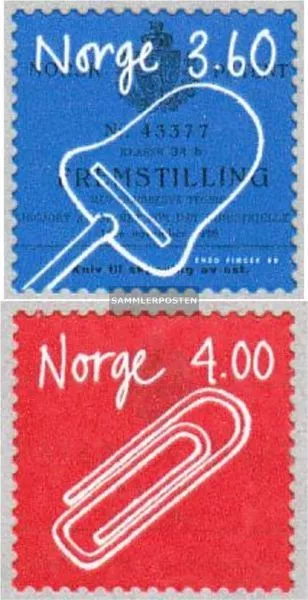 Norway 1299-1300 (complete issue) unmounted mint / never hinged 1999 Inventions