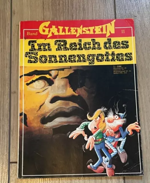Professor Gallenstein Comic Band 2 II Im Reich des Sonnengottes Bavaria