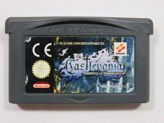 Cartucho Fita Castlevania Harmony of Dissonance em (PORTUGUÊS) Game Boy