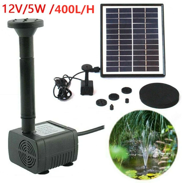 Driew 200L/H Mini Submersible Water Pump – DC 5.5-12V Brushless, IP68, Quiet (30-40 DB) For Pond, Aquarium, Solar Fountain, CPU Cooling