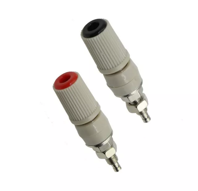 4 Stck. M5 Typ Hochstrom 4 mm Buchse Bananenbuchse Test Polklemme NEU 4 Stck. M5 Typ Hochstrom 4 mm Buchse Bananenbuchse Test Polklemme NEU