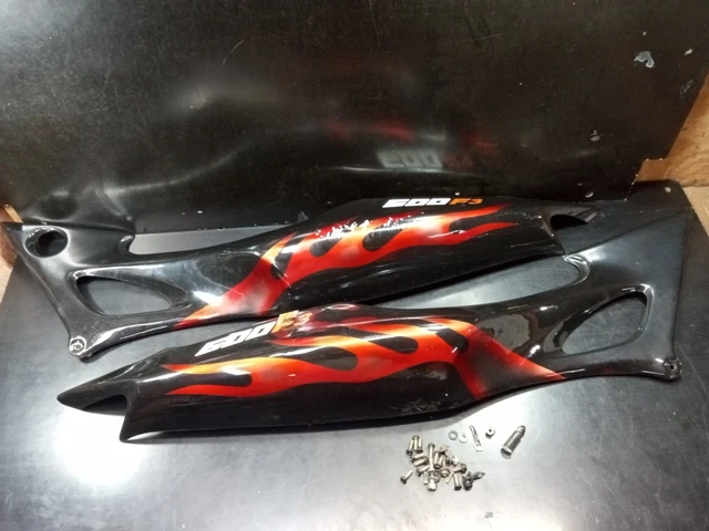 Tail fairings left right CBR600F3 CBR F3 600 95-98 F2 Honda Set Broken Mounts