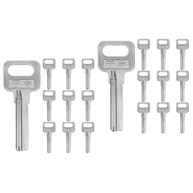 20 pz chiavi vuote chiavi bagno vuote pezzi di ricambio importanti
