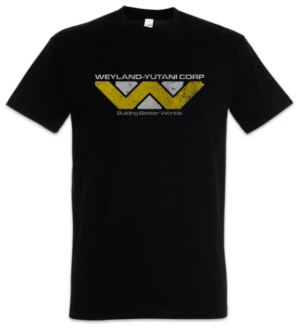 WEYLAND YUTANI CORP T-SHIRT Prometheus USCSS Nostromo Alien Logo Corperation