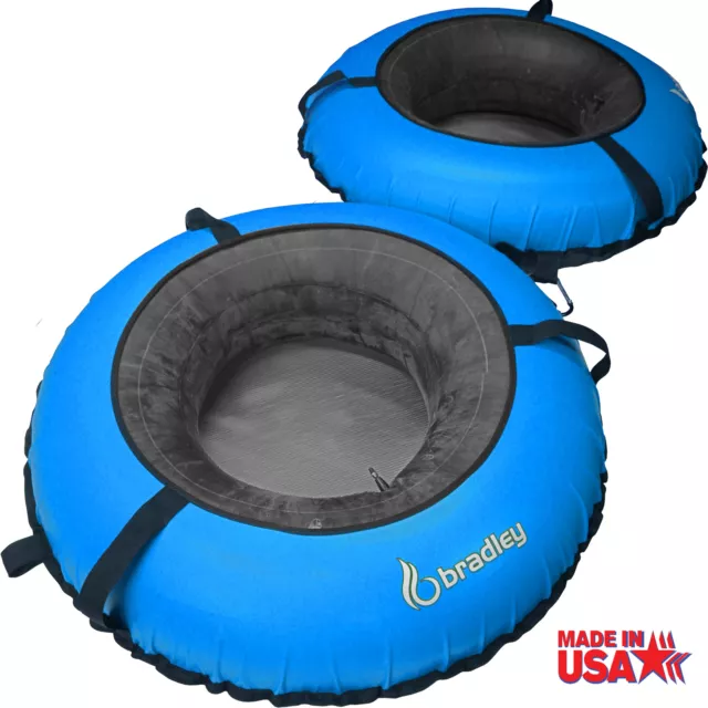 Pack of two Bradley heavy duty tubes for floating the river; Whitewater water