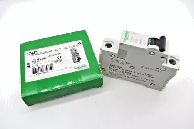 SCHNEIDER ELECTRIC 17427 C60 miniature protecter