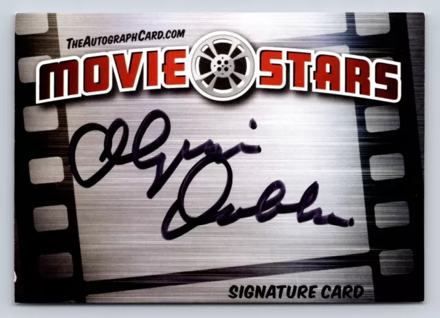 Olympia Dukakis Authentic Autographed Legendary Movie Stars Signature Card