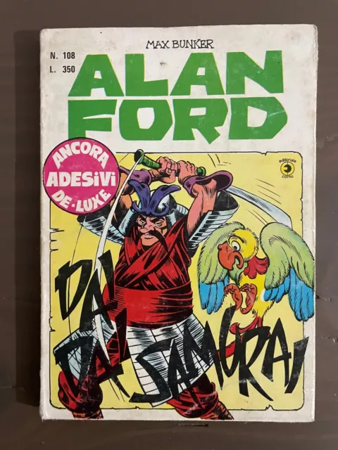 ALAN FORD n. 108 Corno con adesivi