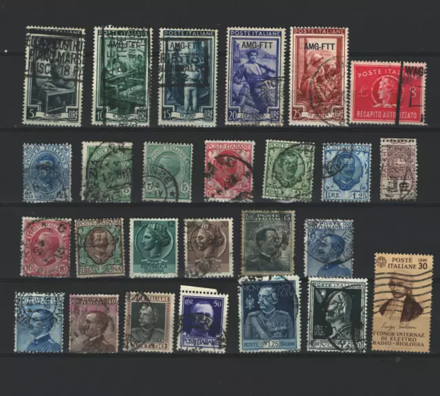 Italy Europe Selection Used Classic Stamp  Lot (Italia 452)