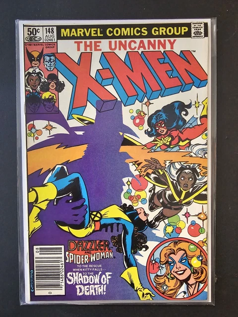 Uncanny X-MEN 148 - 1st app of Caliban, Angel leaves X-Men - Newsstand Ed