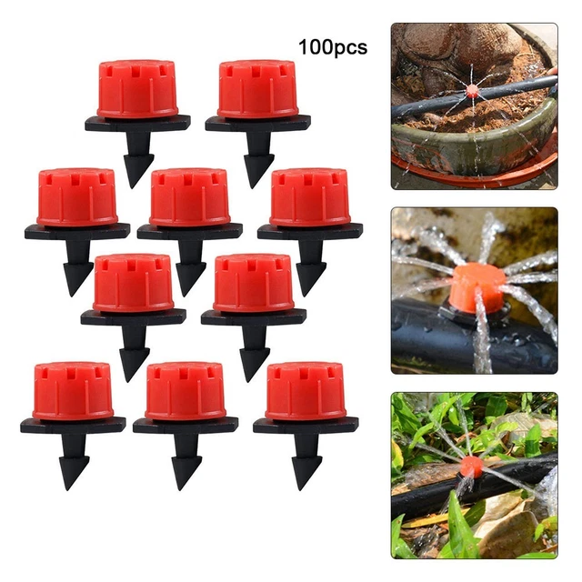 Watering Drippers Irrigation Dripper 8 Anti-clogging Holes Pack Sprinklers