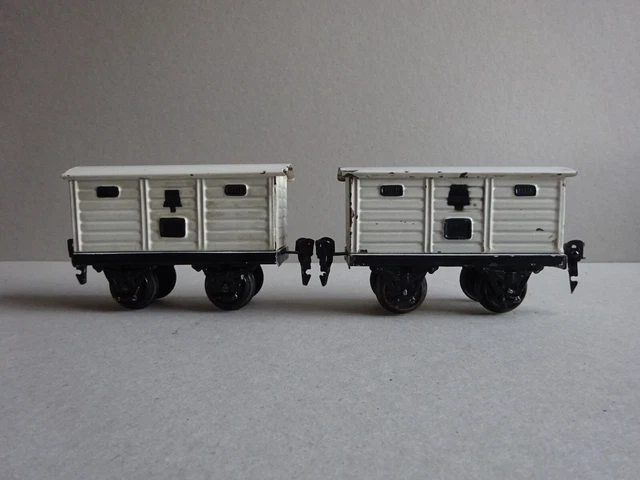 2x Kleiner Bierwagen Spur 0, Spatenbräu, Kat. 1968