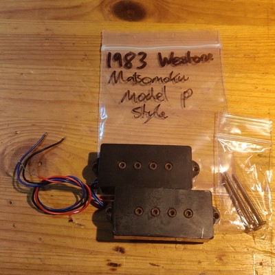 VINTAGE 1983 Westone Gotoh bassi 14mm 4R 4 RH sintonizzatori macchina teste 