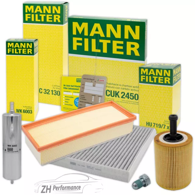 Mann-Filter Inspektionspaket Filtersatz Für Audi A4 8K B8 2.0 Tdi Bj 07-16