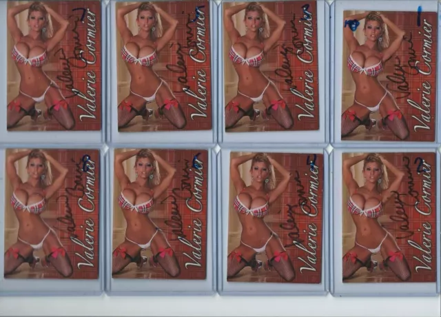 Valerie Cormier Signed & Kissed Trading Card #4 International Model