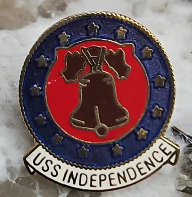 USS Independence CV-62 USN Aircraft Carrier Navy 3/4 inch hat pin Lapel