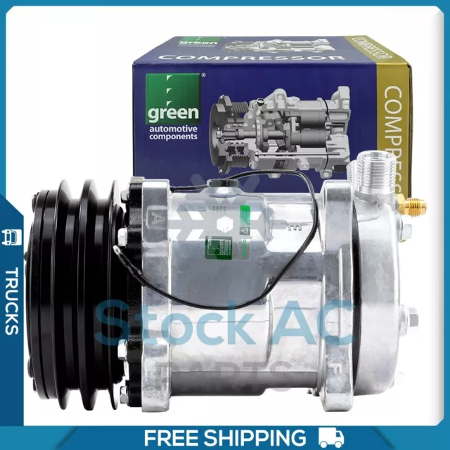 New A/C Compressor Sanden SD508 & H14 Premium Line 12V - 2A