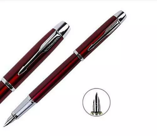 Good Perfect Parker Pen IM Series Red Classic Nib Fountain Pen Fine Nib