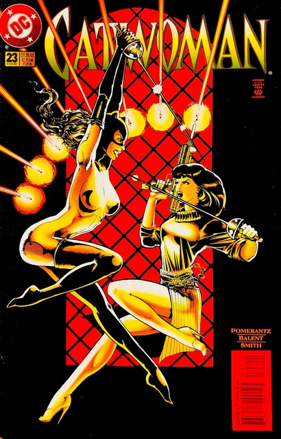 Catwoman #23 (1995) Dc Comics 1St Print! Pomerantz! Jim Balent Art