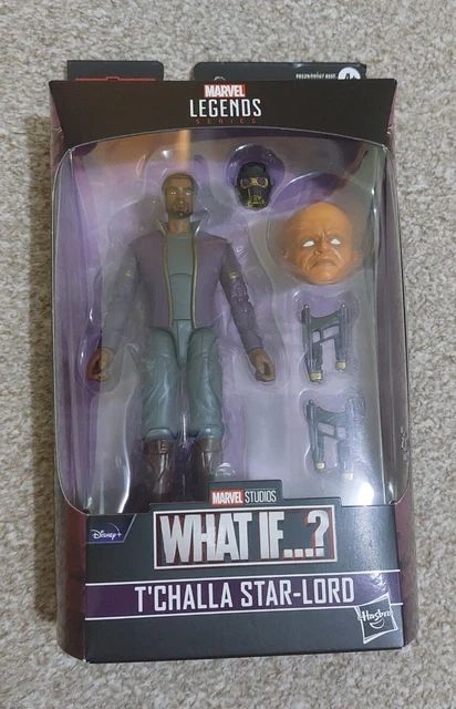 Hasbro Marvel Avengers Legends Series Action Figure T'Challa Star-Lord 15 Cm - Con 3 Accessori - 3