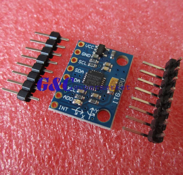 Modulo GY-521 MPU-6050 - Sensore Giroscopio E Accelerometro 3 Assi Per Modulo GY-521 MPU-6050 - Sensore Giroscopio E Accelerometro 3 Assi Per