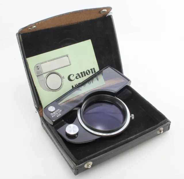 Canon automático 450 - adaptador de primer plano para usar con telémetro Canon 7 - vendedor del Reino Unido