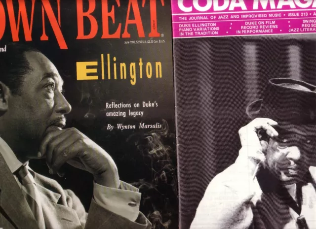 Down Beat June 91 And Coda  April 87 Duke Ellington On Covers