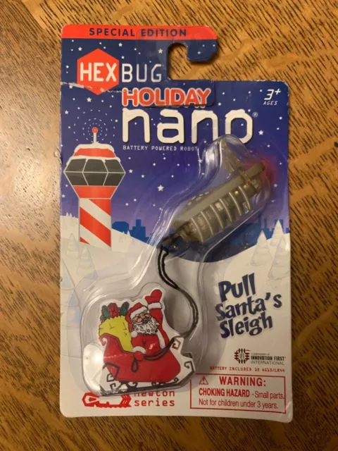 Hex Bug Holiday Nano Santas Sleigh Special 2013 Nip