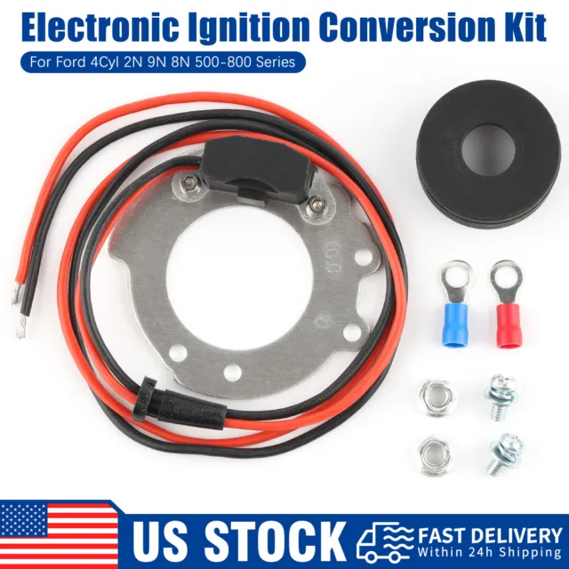 Electronic Ignition Conversion Kit 1244A For Tractors 8N 4Cyl Series 500 to 800