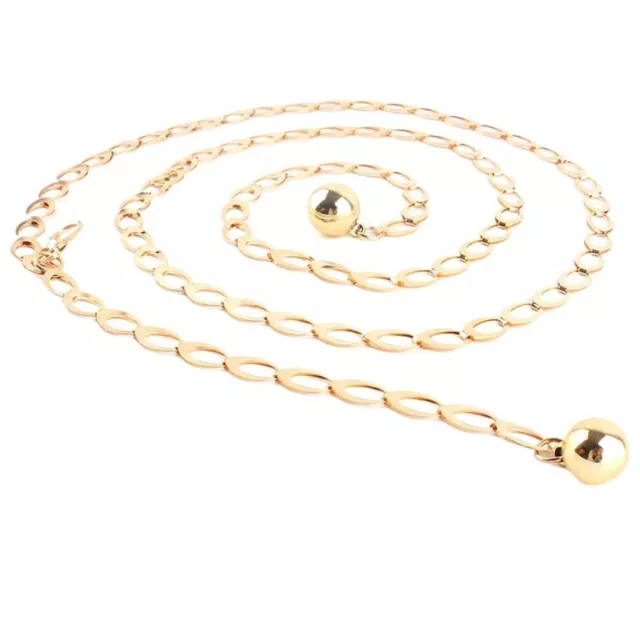 Oval Chain Hollow Waist Chain Hollow Chain Waistband  Dress Decoration