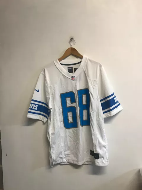 Detroit Lions Jersey Men's Nike NFL Road Jersey - S - White - NWD