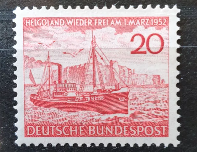 Bund Helgoland MiNr. 152 postfrisch und tadellos