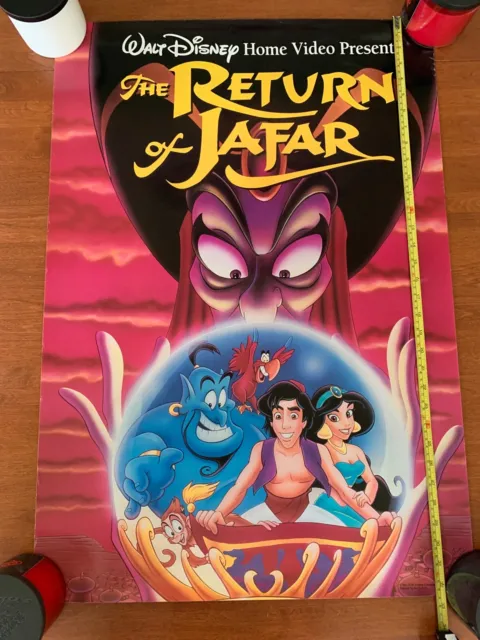 THE RETURN OF Jafar (VHS Movie, 1994) Disney Classic, Children, Cartoon ...