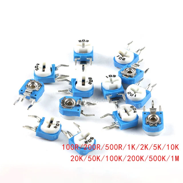 RM-063 Potentiometer Vertical Variable Trimmers Pot Different Values Available