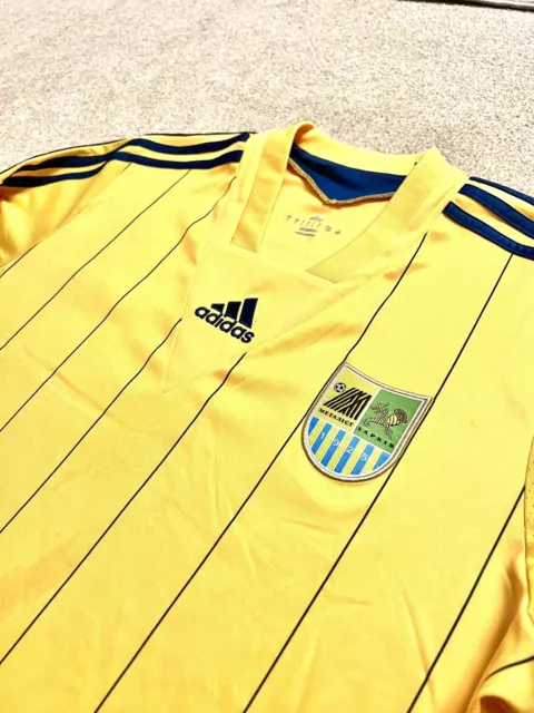 Rare FC Metalist Kharkiv X Adidas 13/14 Authentic Home Shirt - Size L