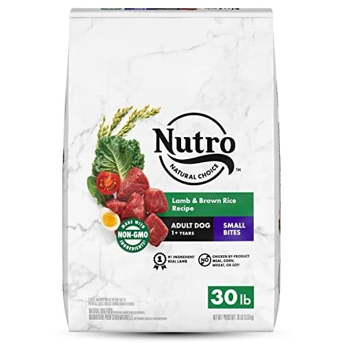 NATURAL CHOICE Small Bites Adult Dry Dog Food, Lamb & Brown Rice Recipe Dog K...