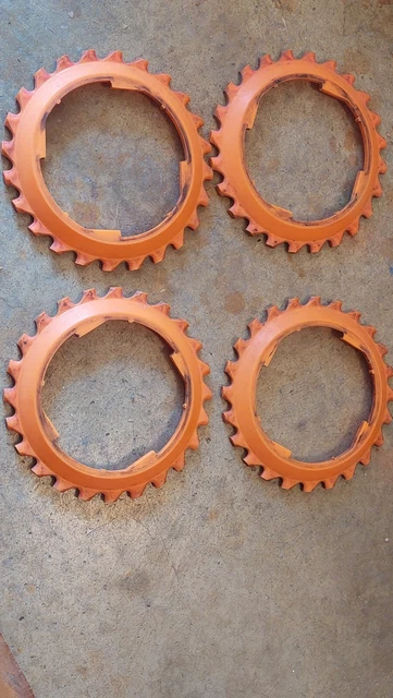 Lot Of 4 Lustran John Deere Corn Seed Planter Plates B1 24