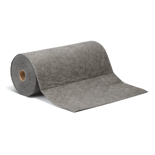 Pig Home Solutions Absorbent Mat Roll for Oil and Other Liquids - 1 Roll - 15" X