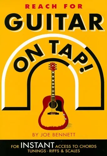 Guitar on Tap Book -Instant access to Chords Tunings Riffs and Scales