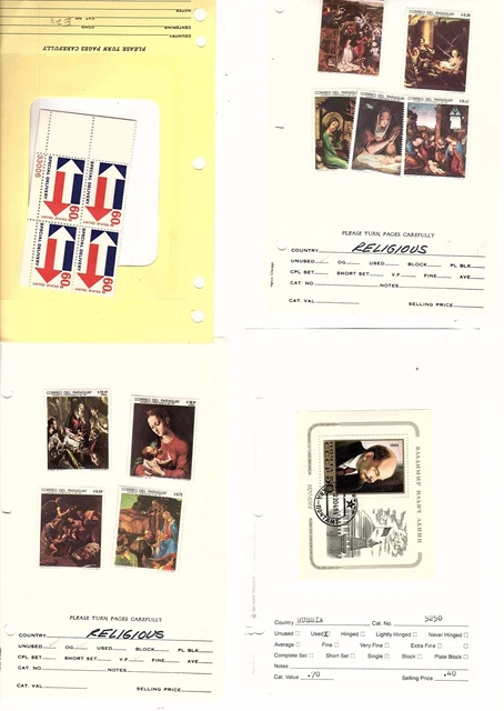 BRIEFMARKENSAMMLUNG MIT TIEREN Schmetterlinge Weltweit CV 138 (BB10 EUR ...