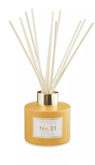 Hotel Collection No 21 Honey and Nectarine Luxury Fragranced Reed Diffuser 100ml