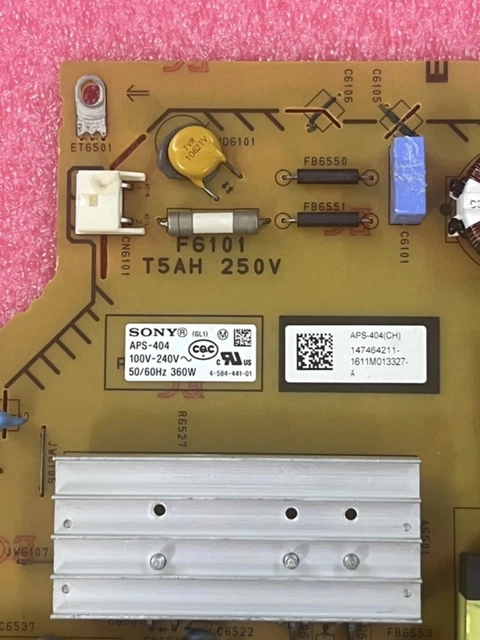 Sony GL1 Power Supply Board