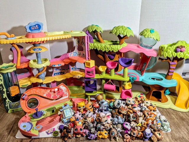 Lot De 11 Chats Littlest Pet Shop Hasbro – Collection Pour Enfants, état Usé Mais Authentiques !